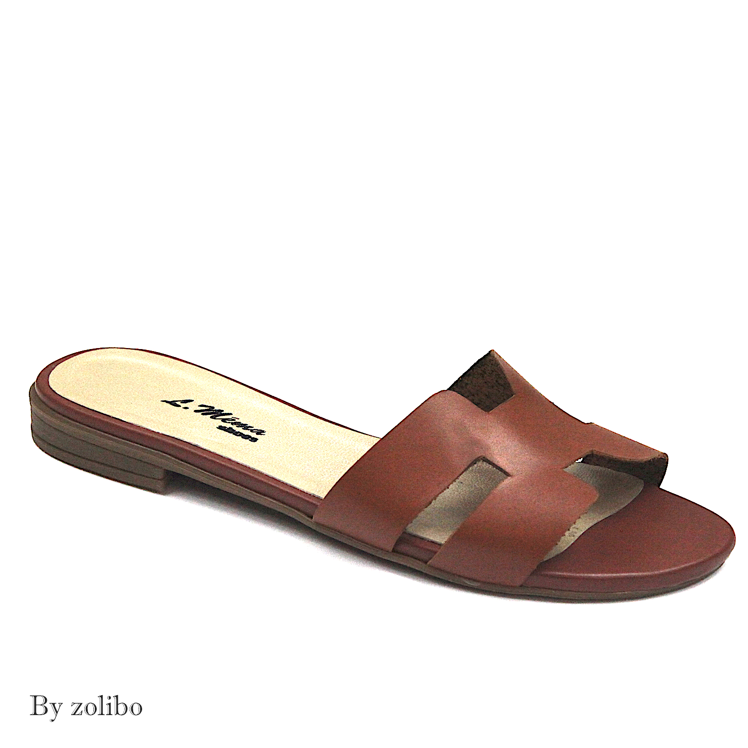 officiel Jai un cours danglais Installer sandales femme marron plates ...