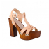 Chaussures Sabots Versace Nude